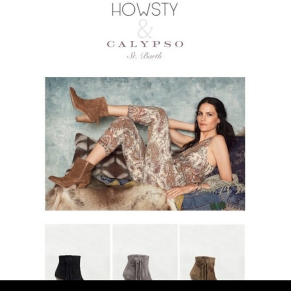 Anthropology Howsty fringe ankle boot - Picture 2 of 8